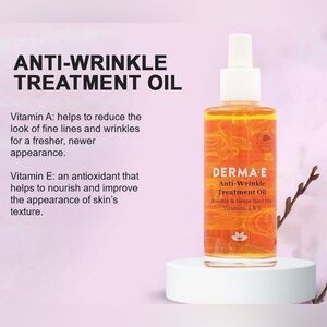 Derma E Anti-Wrinkle Treatment Oil – Orange Face Oil Serum